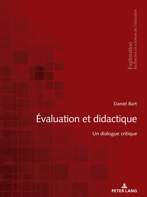 cover image of Évaluation et didactique